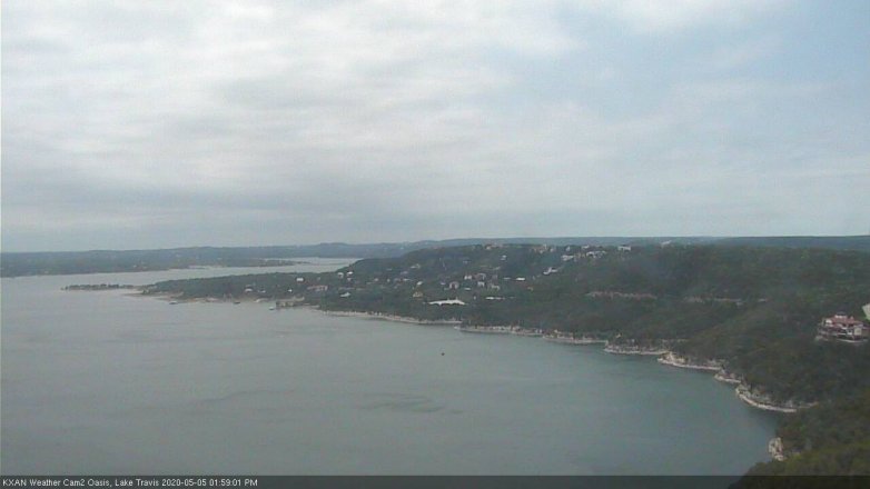 Lake Travis webcam, May 5, 2020 2:00 PM CT