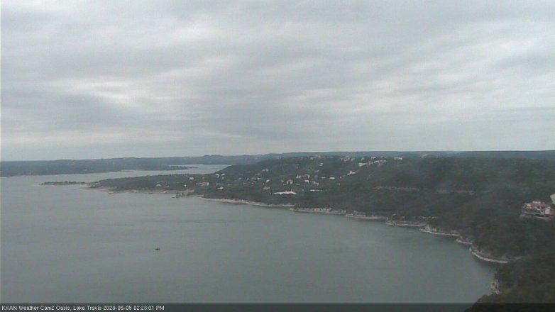 Lake Travis webcam, May 5, 2020 2:25 PM CT