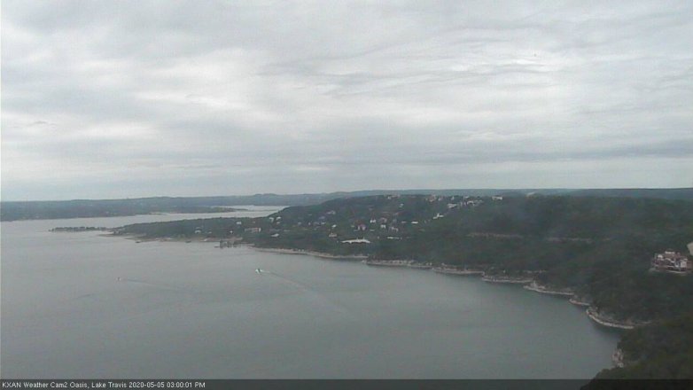 Lake Travis webcam, May 5, 2020 3:00 PM CT