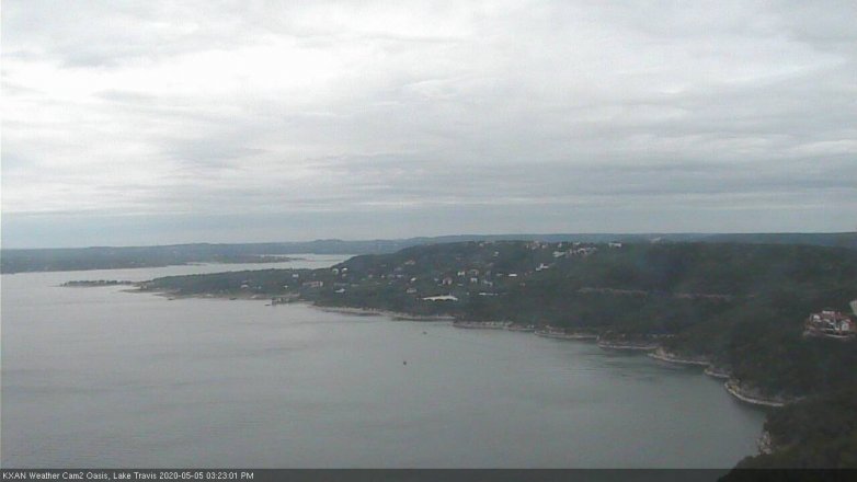 Lake Travis webcam, May 5, 2020 3:25 PM CT