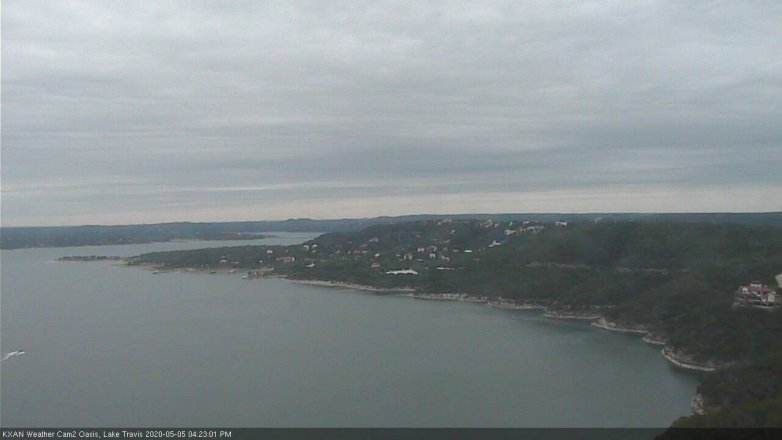Lake Travis webcam, May 5, 2020 4:25 PM CT