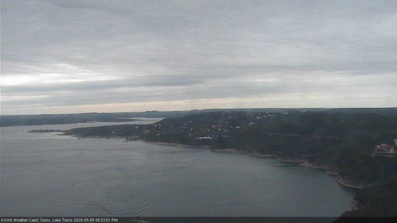 Lake Travis webcam, May 5, 2020 5:25 PM CT