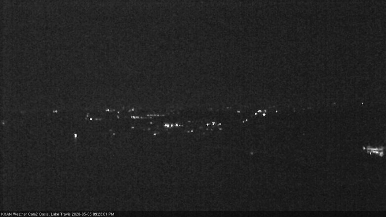 Lake Travis webcam, May 5, 2020 9:25 PM CT