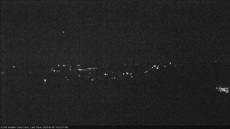 Lake Travis webcam, May 5, 2020 10:25 PM CT