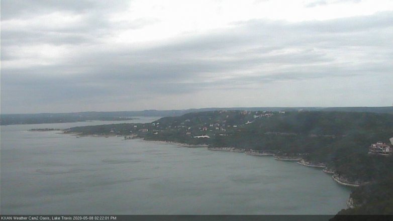 Lake Travis webcam, May 8, 2020 2:25 PM CT