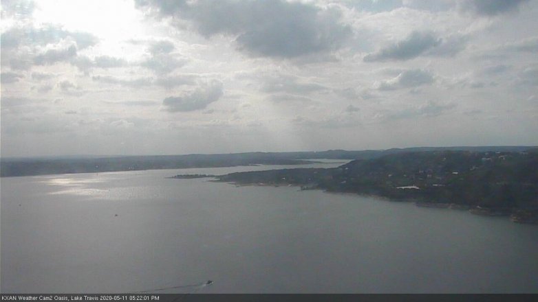 Lake Travis webcam, May 11, 2020 5:25 PM CT
