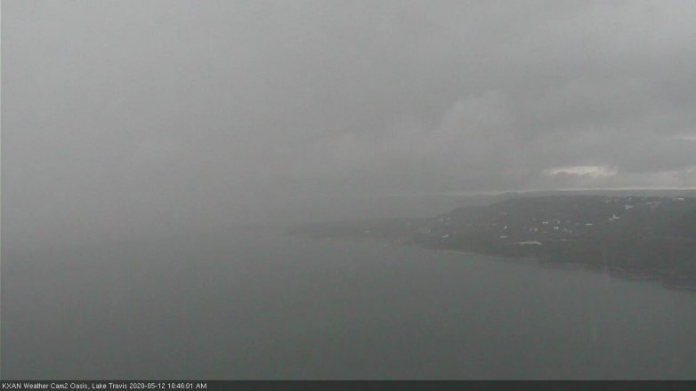 Lake Travis webcam, May 12, 2020 10:45 AM CT