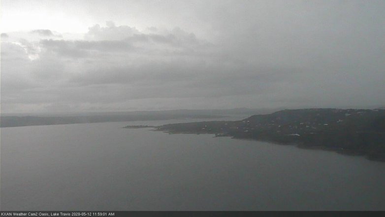 Lake Travis webcam, May 12, 2020 12:00 PM CT