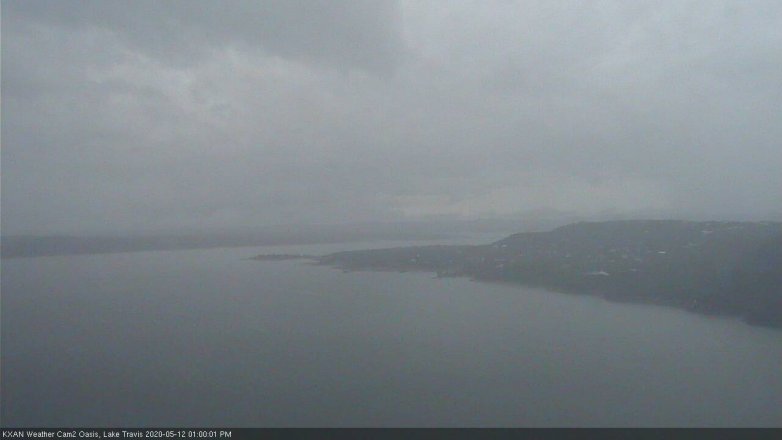Lake Travis webcam, May 12, 2020 1:00 PM CT