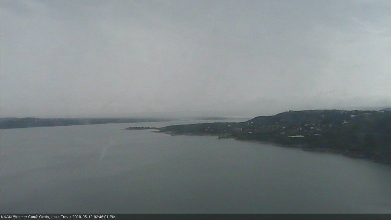 Lake Travis webcam, May 12, 2020 2:45 PM CT