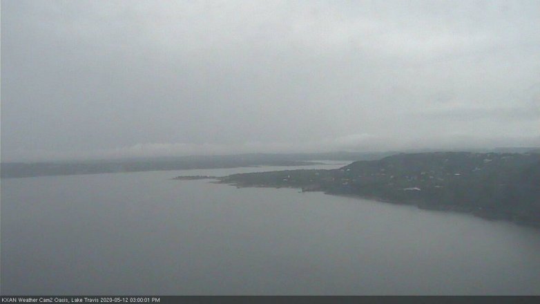 Lake Travis webcam, May 12, 2020 3:00 PM CT