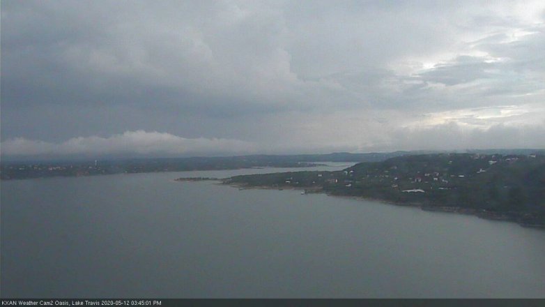 Lake Travis webcam, May 12, 2020 3:45 PM CT