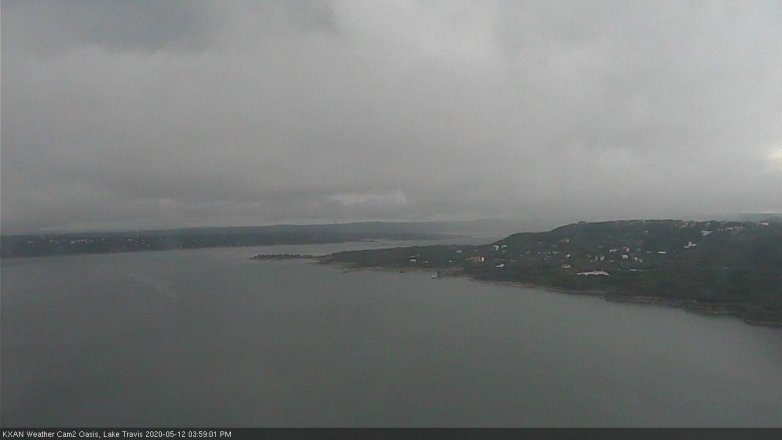 Lake Travis webcam, May 12, 2020 4:00 PM CT