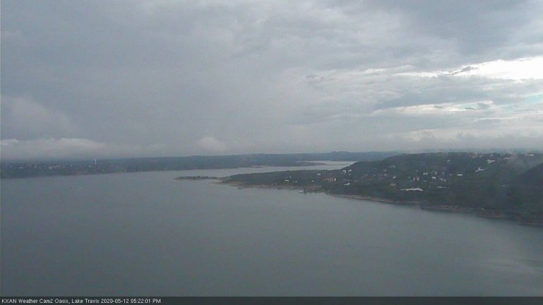 Lake Travis webcam, May 12, 2020 5:25 PM CT