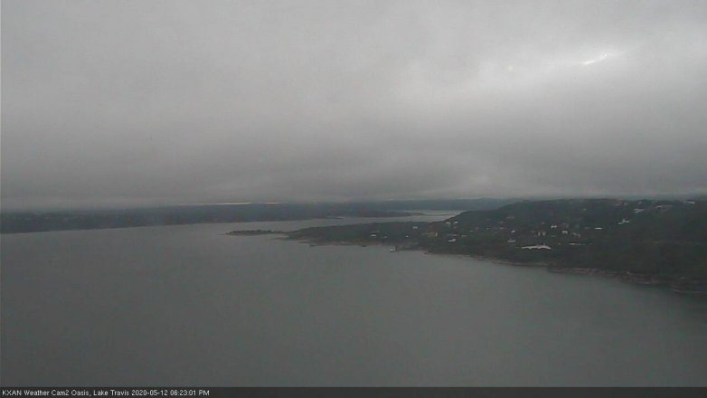 Lake Travis webcam, May 12, 2020 6:25 PM CT