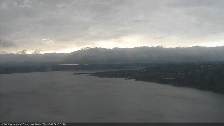Lake Travis webcam, May 12, 2020 6:45 PM CT