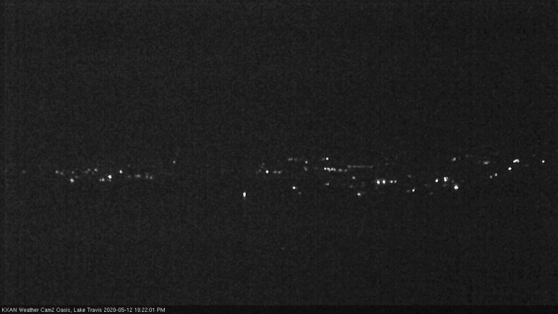 Lake Travis webcam, May 12, 2020 10:25 PM CT