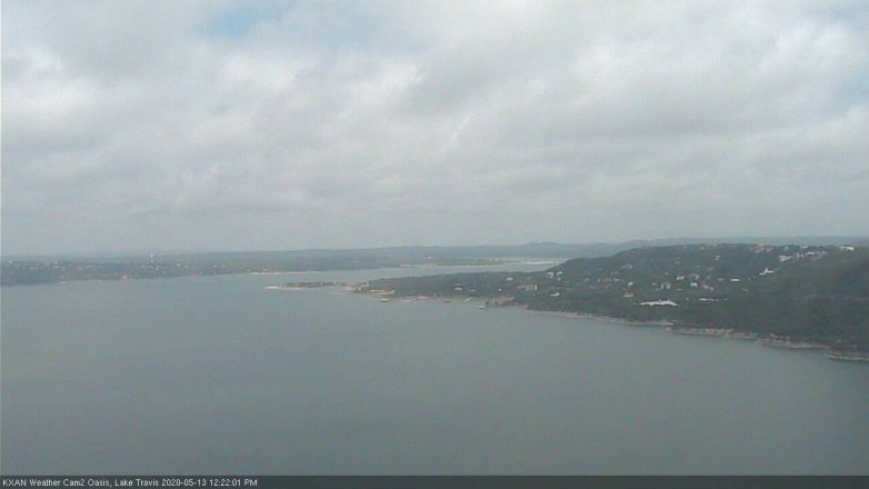 Lake Travis webcam, May 13, 2020 12:25 PM CT