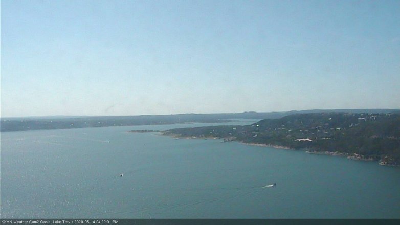 Lake Travis webcam, May 14, 2020 4:25 PM CT