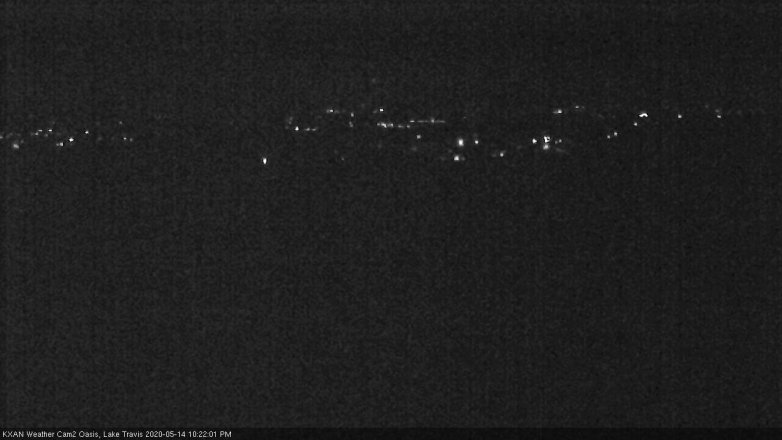 Lake Travis webcam, May 14, 2020 10:25 PM CT