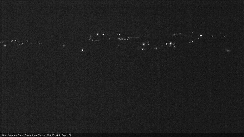 Lake Travis webcam, May 14, 2020 11:25 PM CT