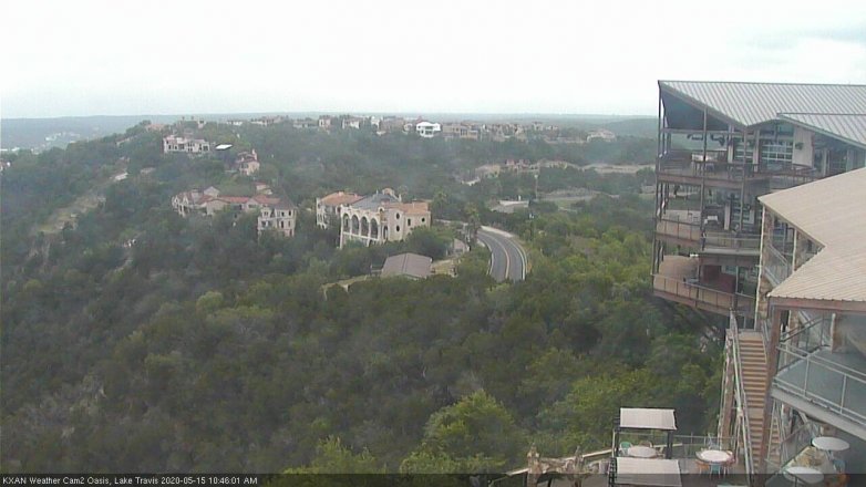 Lake Travis webcam, May 15, 2020 10:45 AM CT