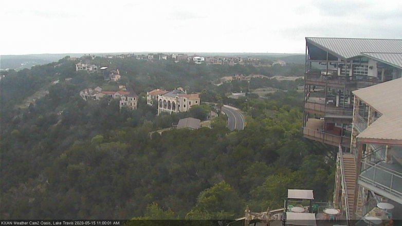 Lake Travis webcam, May 15, 2020 11:00 AM CT