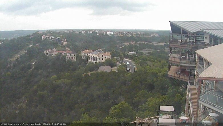 Lake Travis webcam, May 15, 2020 11:45 AM CT