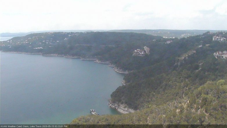 Lake Travis webcam, May 15, 2020 2:25 PM CT