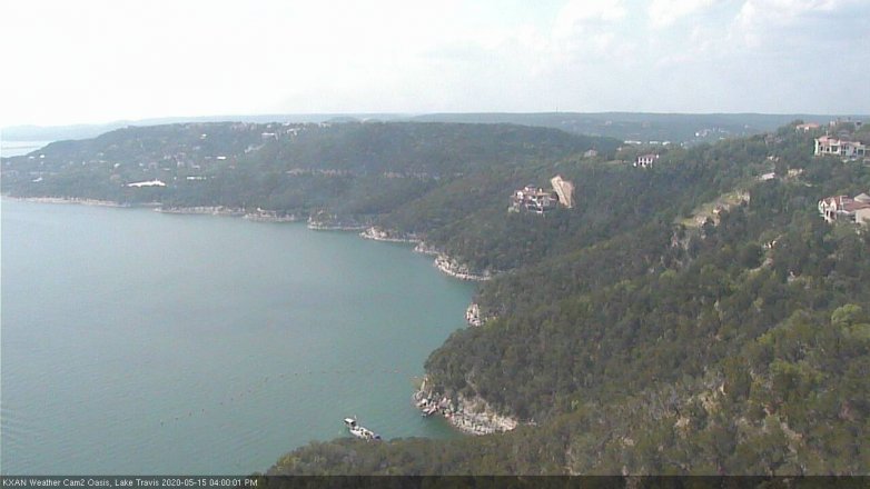 Lake Travis webcam, May 15, 2020 4:00 PM CT