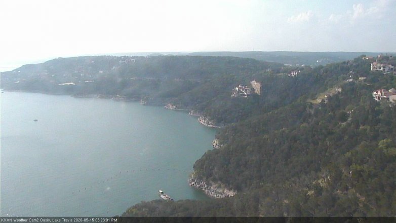 Lake Travis webcam, May 15, 2020 5:25 PM CT