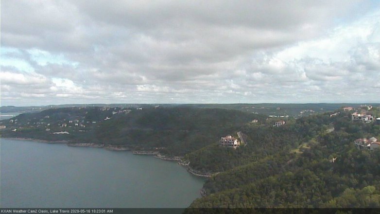 Lake Travis webcam, May 16, 2020 10:25 AM CT