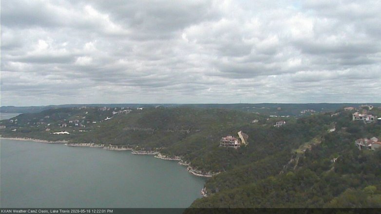Lake Travis webcam, May 16, 2020 12:25 PM CT