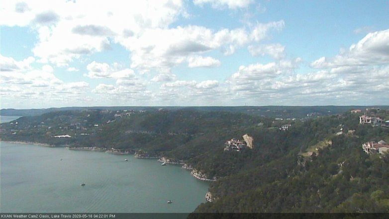 Lake Travis webcam, May 16, 2020 4:25 PM CT