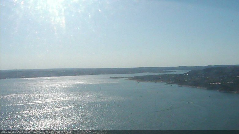 Lake Travis webcam, May 17, 2020 5:25 PM CT