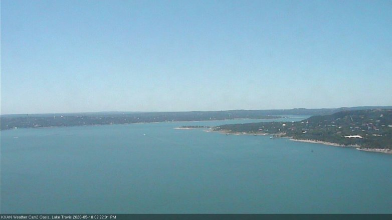 Lake Travis webcam, May 18, 2020 2:25 PM CT