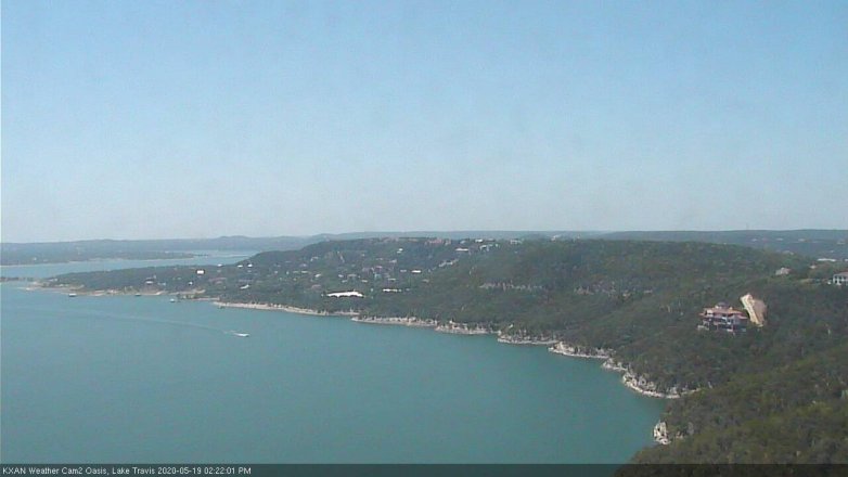 Lake Travis webcam, May 19, 2020 2:25 PM CT