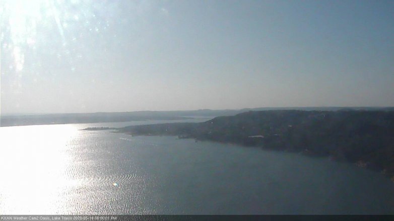 Lake Travis webcam, May 19, 2020 6:00 PM CT