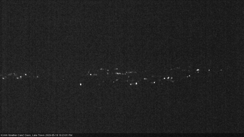 Lake Travis webcam, May 19, 2020 10:25 PM CT
