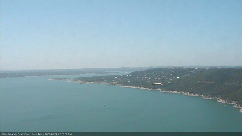 Lake Travis webcam, May 20, 2020 2:25 PM CT