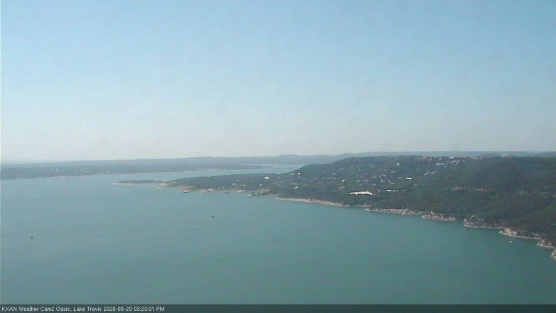 Lake Travis webcam, May 20, 2020 3:25 PM CT