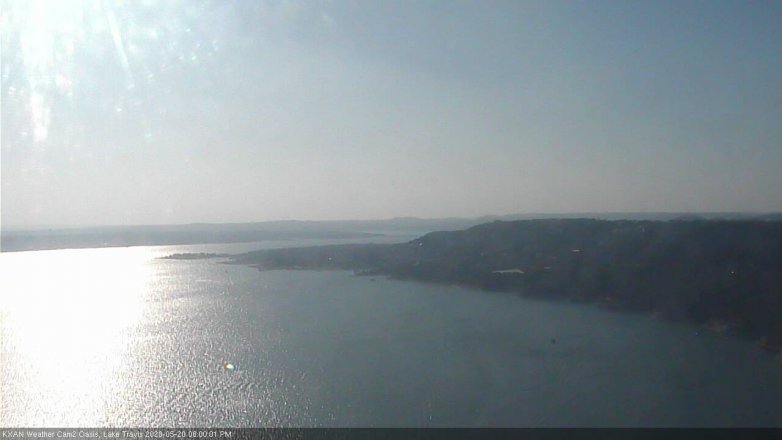 Lake Travis webcam, May 20, 2020 6:00 PM CT