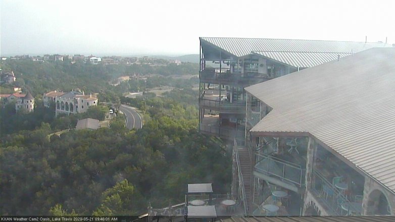 Lake Travis webcam, May 21, 2020 9:45 AM CT