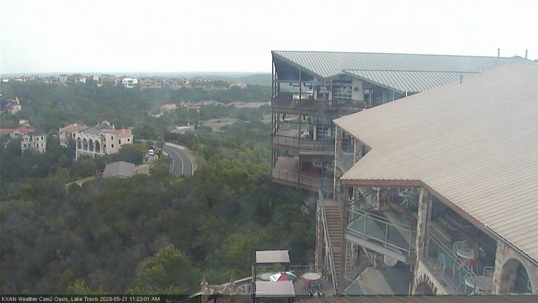 Lake Travis webcam, May 21, 2020 11:25 AM CT