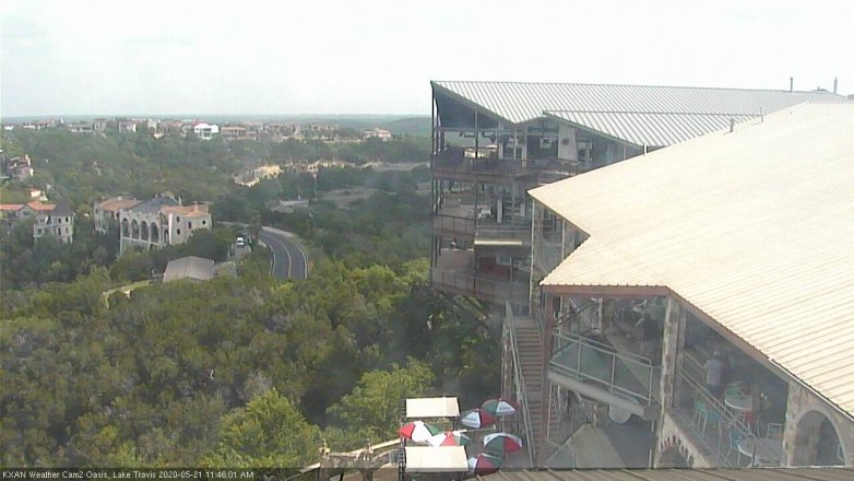 Lake Travis webcam, May 21, 2020 11:45 AM CT