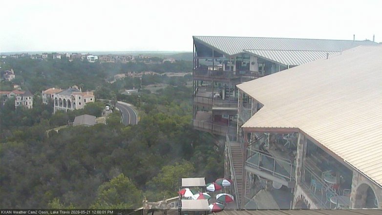 Lake Travis webcam, May 21, 2020 12:00 PM CT