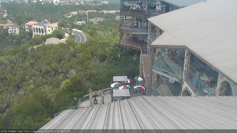 Lake Travis webcam, May 21, 2020 1:45 PM CT