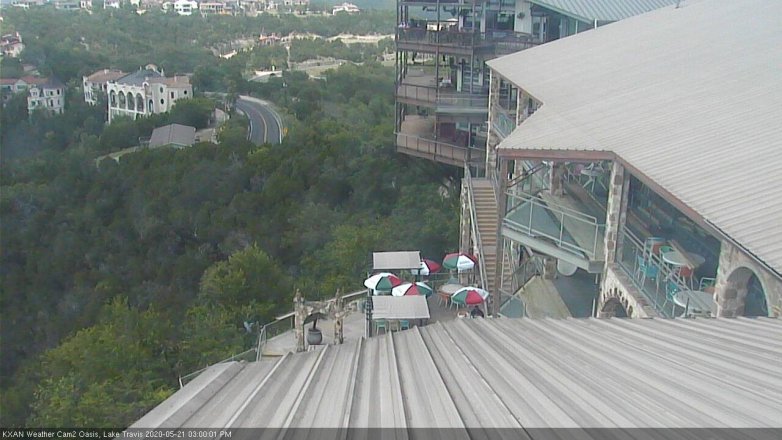 Lake Travis webcam, May 21, 2020 3:00 PM CT