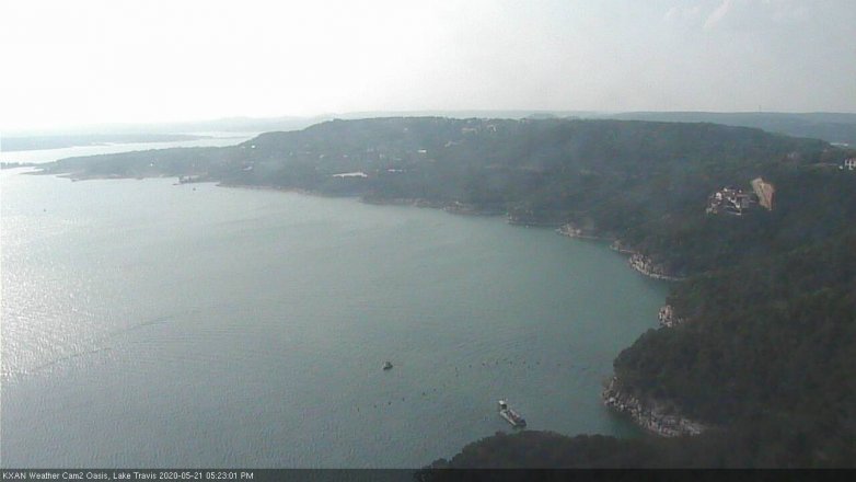 Lake Travis webcam, May 21, 2020 5:25 PM CT