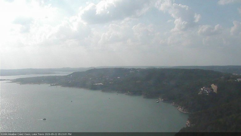 Lake Travis webcam, May 22, 2020 5:25 PM CT